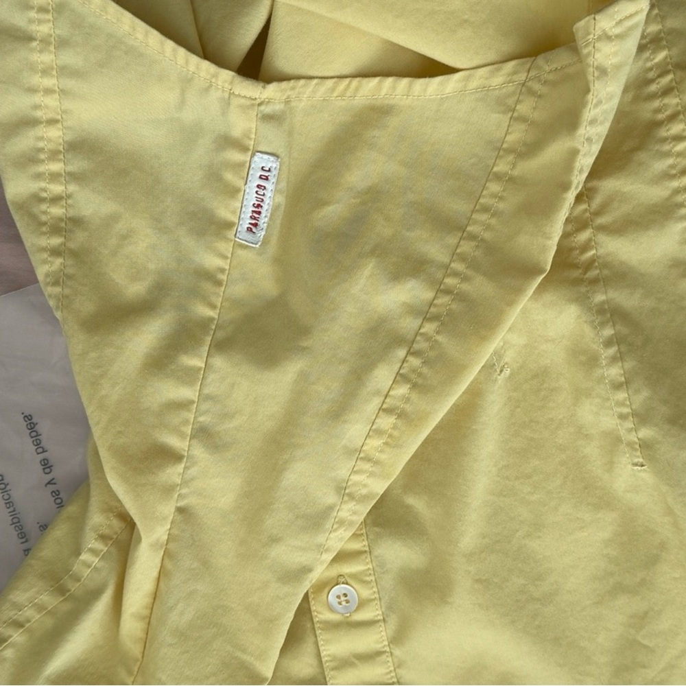 Parasuco Vintage Y2k Yellow sleeveless Button
Up Shirt M/L - Picture 11 of 11